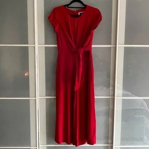 Red Maeve Jumpsuit